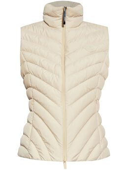 Moncler: Светлый жилет 