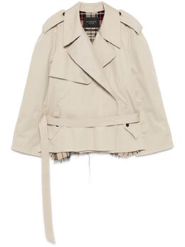 Balenciaga: Светлый плащ 