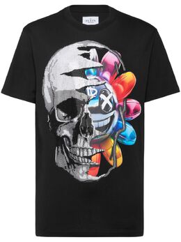 Philipp Plein: Чёрная футболка  Smile