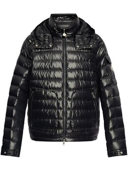 Moncler: Голубая куртка 