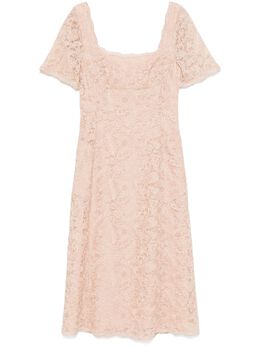 Ermanno Scervino: Платье с растительным принтом 