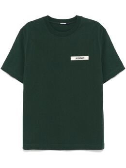 Jacquemus: Тёмная футболка 