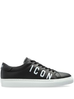 DSQUARED2: Чёрные кроссовки  Icon