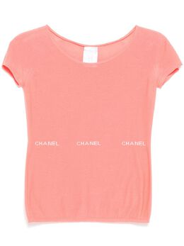 CHANEL Pre-Owned: Трикотажный топ 