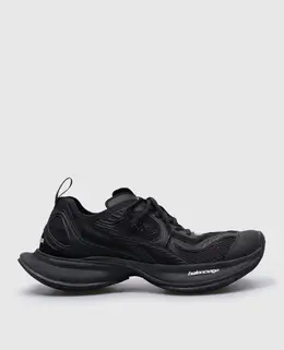 Balenciaga: Чорні кросівки 