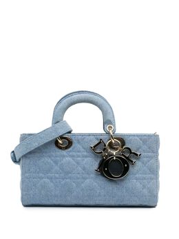 Christian Dior Pre-Owned: Голубая сумка 