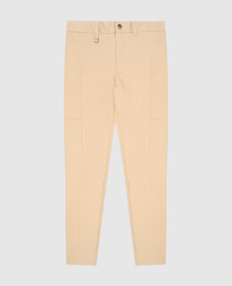 Ralph Lauren: Бежевые легинсы 