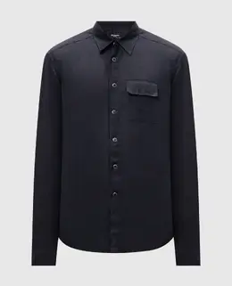 Kiton: Чёрная рубашка 