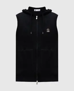 Brunello Cucinelli: Чёрный жилет 