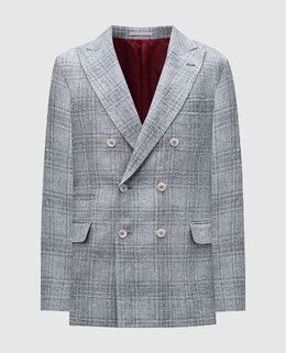 Brunello Cucinelli: Сірі піджаки 