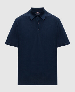 Kiton: Синее поло 