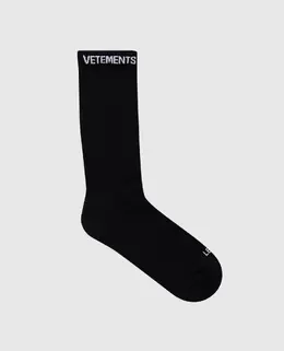 Vetements: Чёрные носки 