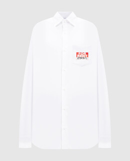 Vetements: Белая рубашка 