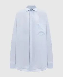 Vetements: Голубая рубашка 