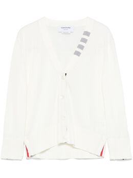 Thom Browne: Кардиган  4-Bar в полоску