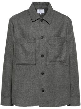 Maison Kitsuné: Рубашка из фланели 