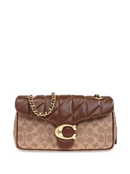 Coach: Коричневая сумка  Tabby