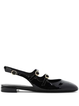 Stuart Weitzman: Чёрные балетки 