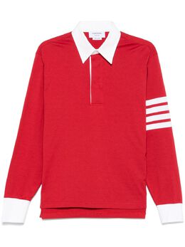 Thom Browne: Поло  4-Bar в полоску