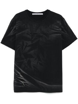 Alexander Wang: Чёрная футболка 