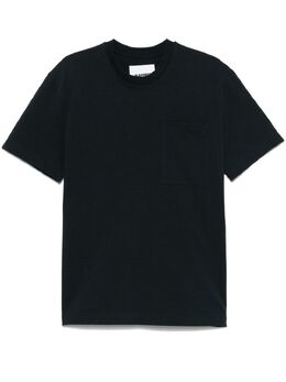 Jil Sander: Голубая футболка 