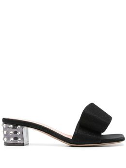 Gianvito Rossi: Чёрные сабо 