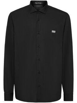 Philipp Plein: Чёрная рубашка  Skull
