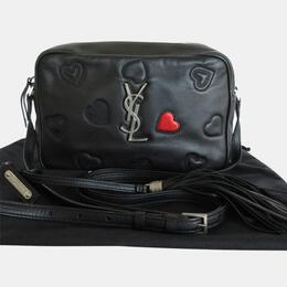 Saint Laurent Paris: Чёрная сумка 
