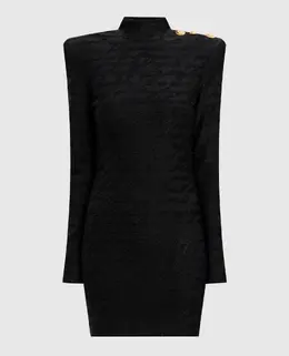Balmain: Чёрное платье 