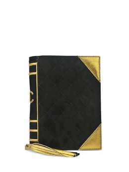 CHANEL Pre-Owned: Чёрный клатч 