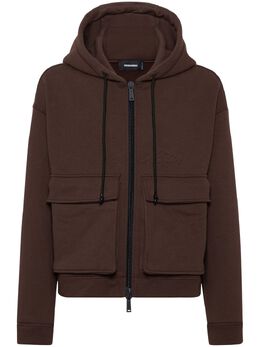 DSQUARED2: Коричневая толстовка  Icon
