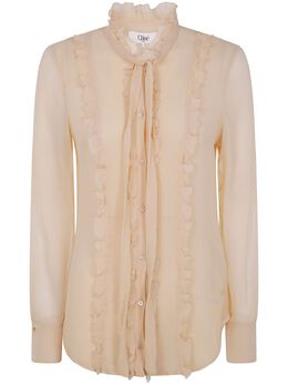 Chloé: Светлая блуза 