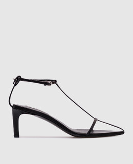 Jil Sander: Чорні босоніжки 
