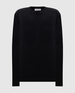 Jil Sander: Чёрный свитшот 