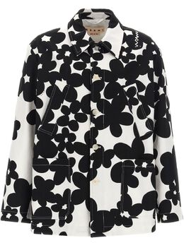 Marni: Чёрная куртка 
