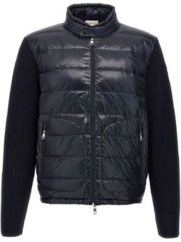 Moncler: Синяя куртка 