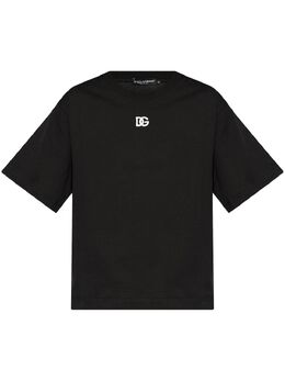 Dolce & Gabbana: Чёрная футболка  T