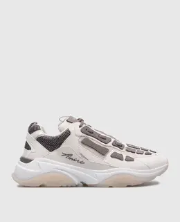 AMIRI: Білі кросівки  Bone Runner