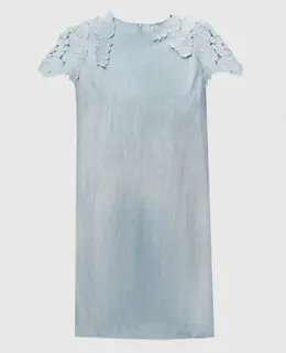 Ermanno Scervino: Голубое платье 