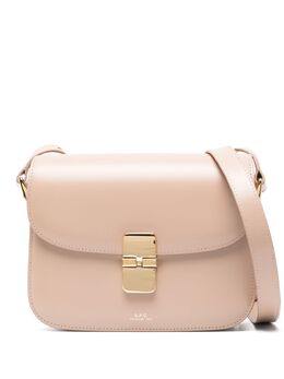 A.P.C.: Бежевая сумка  Grace