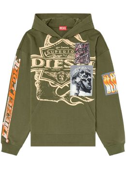 Diesel: Зелёная толстовка 