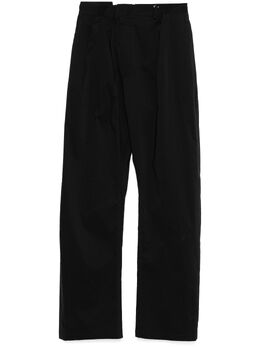 MM6 Maison Margiela: Чёрные брюки 