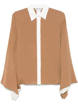 Max Mara: Коричневая рубашка 