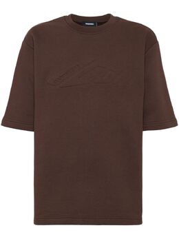 DSQUARED2: Коричневая футболка  Icon