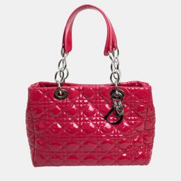 Dior: Розовая сумка-шоппер 