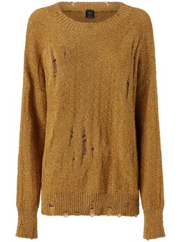PINKO: Рваный свитер 