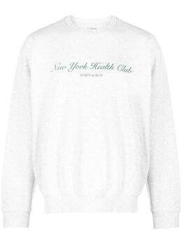 Sporty & Rich: Свитшот с принтом 