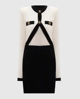 Balmain: Белое платье 