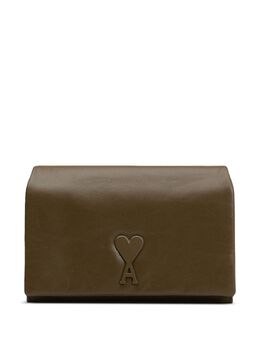 AMI Paris: Кошелёк цвета хаки 