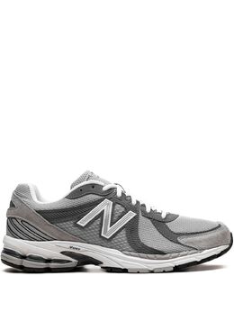 New Balance: Белые кроссовки 